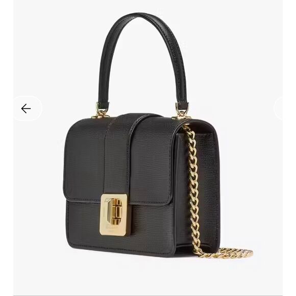 kate spade Handbags - Kate spade black Phoebe Turnlock Mini Flap Crossbody new retail $399